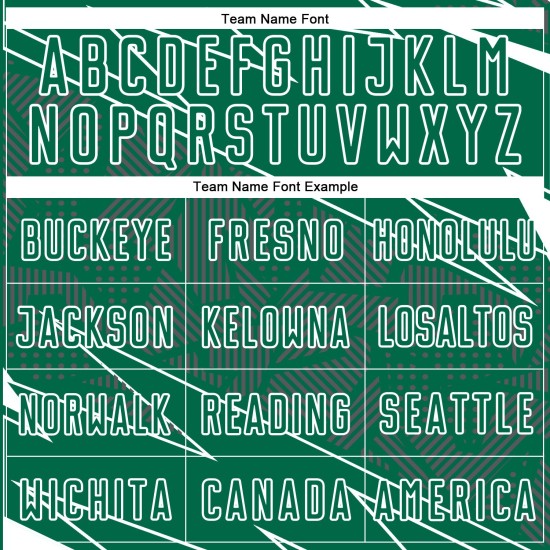 Green Sublimation Uniform White Jersey Sports Custom Lines Kelly Soccer