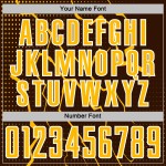 Sports Custom Gold-White Lightning Sublimation Brown Jersey Uniform Soccer