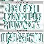 Custom Lightning Green Sublimation Uniform Jersey Kelly Soccer Sports White